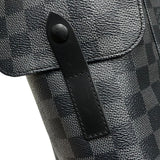 ルイ・ヴィトン LOUIS VUITTON クリストファー MM N41379 ダミエ・グラフィット メンズ リュック デイパック バックパック