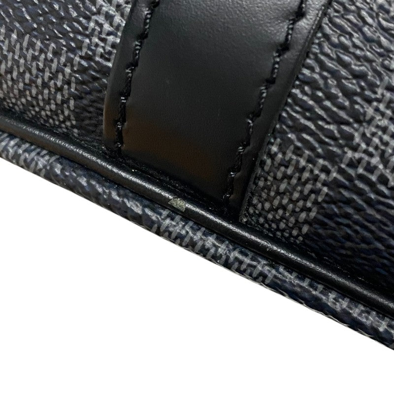 ルイ・ヴィトン LOUIS VUITTON クリストファー MM N41379 ダミエ・グラフィット メンズ リュック デイパック バックパック