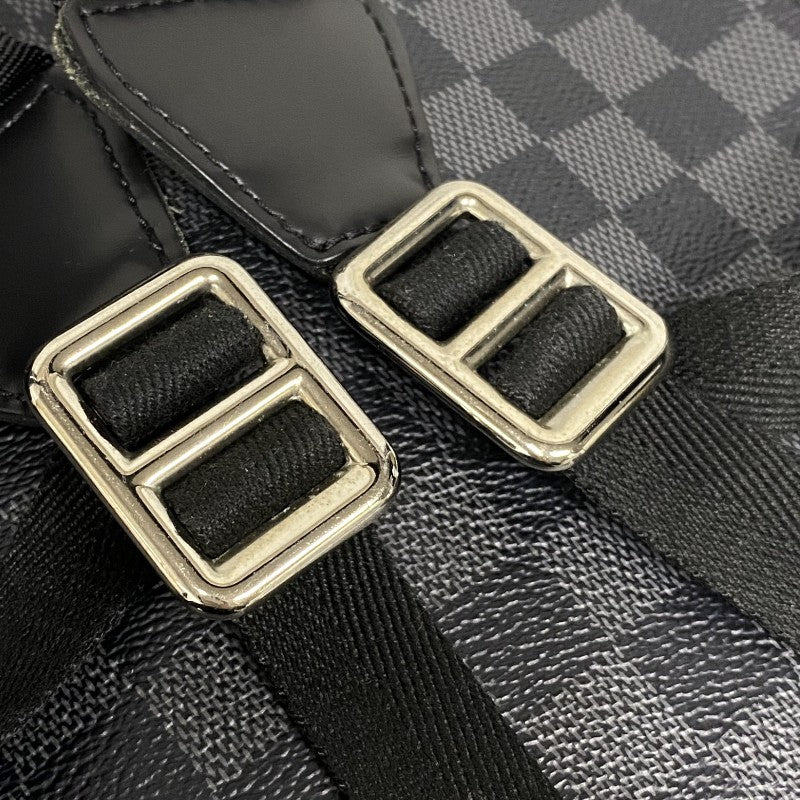 ルイ・ヴィトン LOUIS VUITTON クリストファー MM N41379 ダミエ・グラフィット メンズ リュック デイパック バックパック