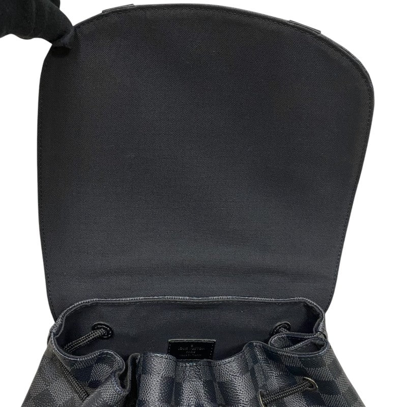 ルイ・ヴィトン LOUIS VUITTON クリストファー MM N41379 ダミエ・グラフィット メンズ リュック デイパック バックパック