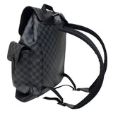 ルイ・ヴィトン LOUIS VUITTON クリストファー MM N41379 ダミエ・グラフィット メンズ リュック デイパック バックパック