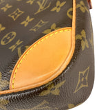 ルイ・ヴィトン LOUIS VUITTON ダヌーブ M45266 ブラウン /ゴールド金具 モノグラムキャンパス レディース ショルダーバッグ