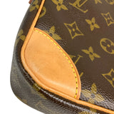 ルイ・ヴィトン LOUIS VUITTON ダヌーブ M45266 ブラウン /ゴールド金具 モノグラムキャンパス レディース ショルダーバッグ