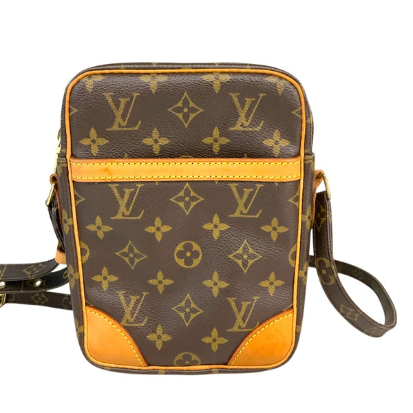 ルイ・ヴィトン LOUIS VUITTON ダヌーブ M45266 ブラウン /ゴールド金具 モノグラムキャンパス レディース ショルダーバッグ