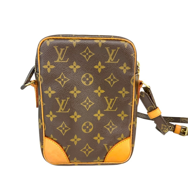 ルイ・ヴィトン LOUIS VUITTON ダヌーブ M45266 ブラウン /ゴールド金具 モノグラムキャンパス レディース ショルダーバッグ