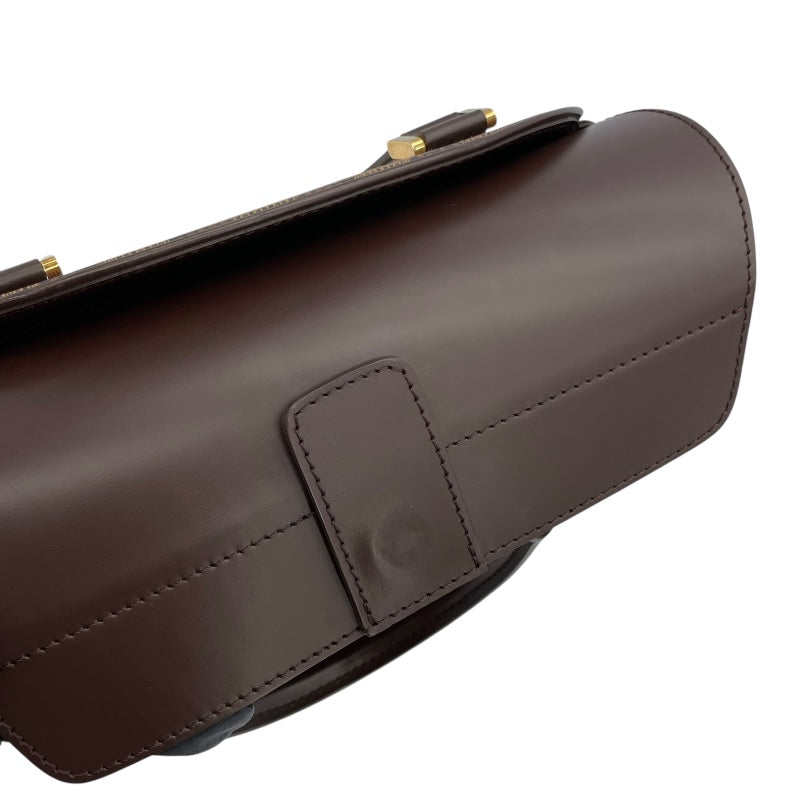 ルイ・ヴィトン LOUIS VUITTON サリア ソー N51284 ブラウン ダミエ・エベヌ レディース ハンドバッグ