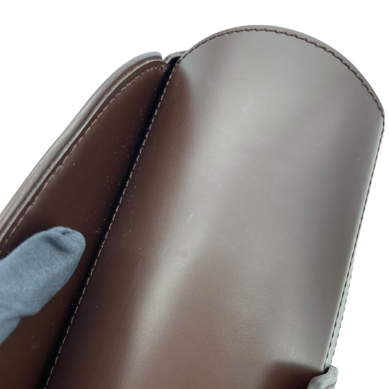 ルイ・ヴィトン LOUIS VUITTON サリア ソー N51284 ブラウン ダミエ・エベヌ レディース ハンドバッグ