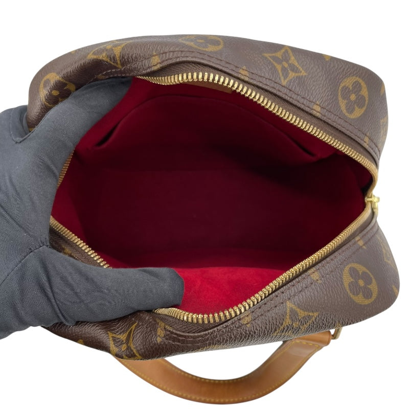 ルイ・ヴィトン LOUIS VUITTON エクサントリシテ M51161 ブラウン モノグラムキャンバス レディース ハンドバッグ