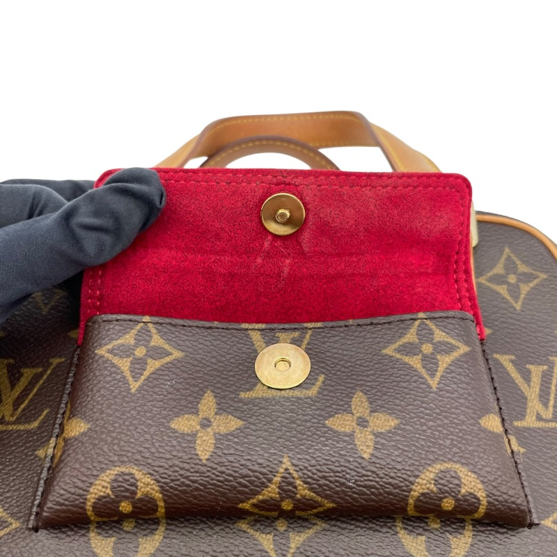 ルイ・ヴィトン LOUIS VUITTON エクサントリシテ M51161 ブラウン モノグラムキャンバス レディース ハンドバッグ