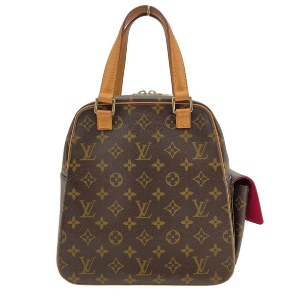 ルイ・ヴィトン LOUIS VUITTON エクサントリシテ M51161 ブラウン モノグラムキャンバス レディース ハンドバッグ
