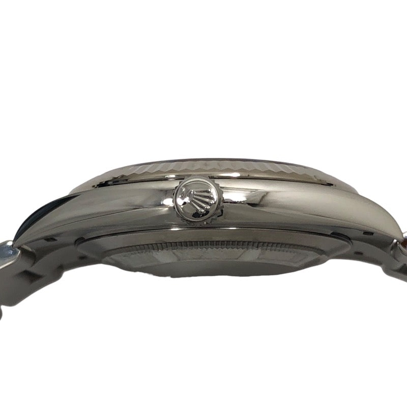 ロレックス ROLEX デイトジャスト41 ランダムシリアル 126334 シルバー オイスターブレス SS/K18WG 自動巻き メンズ 腕時計