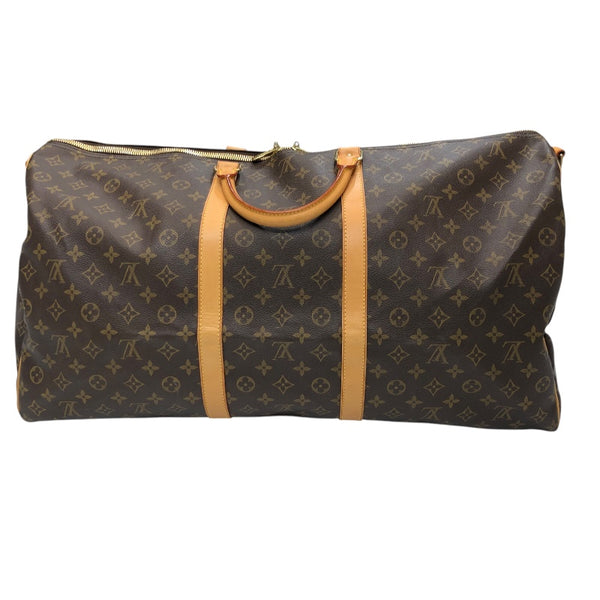ルイ・ヴィトン LOUIS VUITTON キーポル・バンドリエール60 M41412 ブラウン　ゴールド金具 モノグラム ユニセックス ボストンバッグ