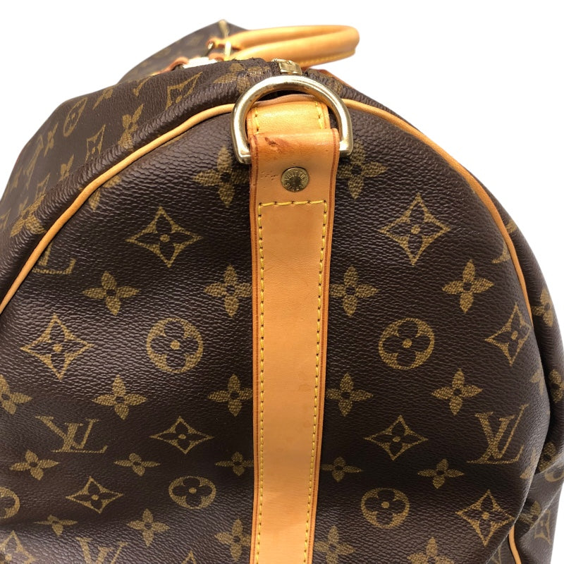 ルイ・ヴィトン LOUIS VUITTON キーポル・バンドリエール60 M41412 ブラウン　ゴールド金具 モノグラム ユニセックス ボストンバッグ