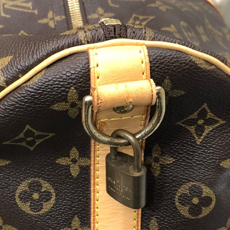 ルイ・ヴィトン LOUIS VUITTON キーポル・バンドリエール60 M41412 ブラウン　ゴールド金具 モノグラム ユニセックス ボストンバッグ