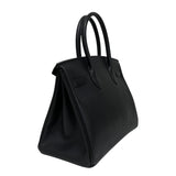 エルメス HERMES バーキン30 □L刻 ブラック シルバー金具 ヴァッシュリエージュ レディース ハンドバッグ