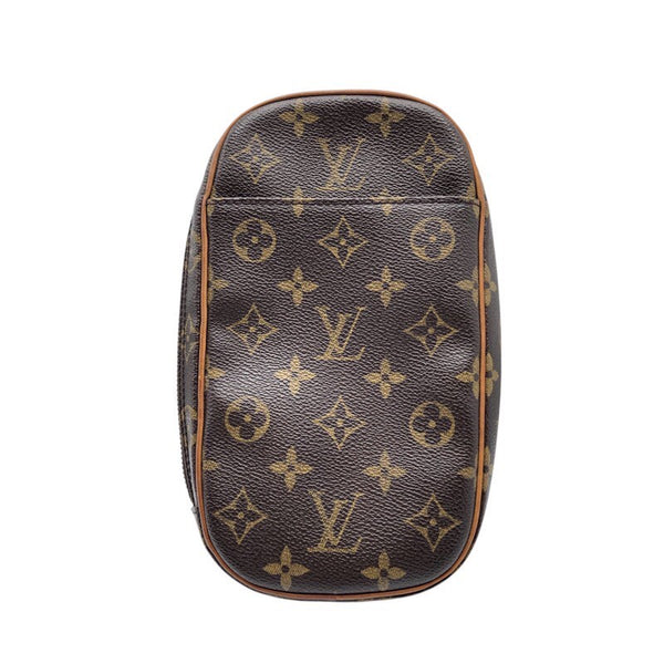 【良品】Louis Vuitton モノグラム ポシェットガンジュ ルイ・ヴィトン LOUIS VUITTON ポシェット・ガンジュ M51870 ブラウン