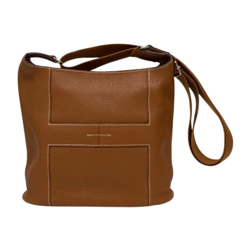 エルメス HERMES グッドニュース □M刻 ゴールド シルバー金具