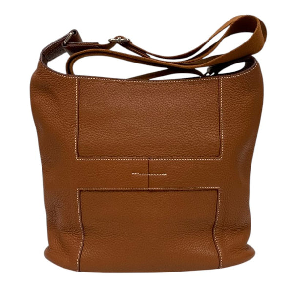 エルメス HERMES グッドニュース □M刻 ゴールド シルバー金具
