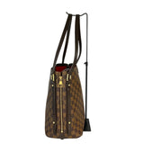 ルイ・ヴィトン LOUIS VUITTON カバ・リヴィントン N41108 ダミエ ダミエキャンバス レディース トートバッグ