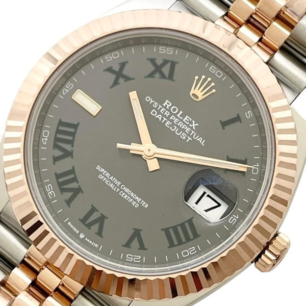 ロレックス ROLEX デイトジャスト41 スレート 126331 PG/SS