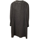 シャネル CHANEL ツイードコート P73113 ブラック レーヨン レディース ミリタリーコート