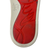 クリスチャン・ルブタン Christian louboutin HABIB スタッズ クロスサンダル ベージュ レザー メンズ サンダル