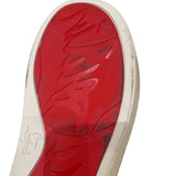 クリスチャン・ルブタン Christian louboutin HABIB スタッズ クロスサンダル ベージュ レザー メンズ サンダル