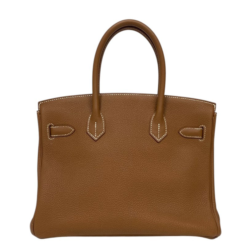 エルメス HERMES バーキン30 C刻 ゴールド ゴールド金具 トゴ レディース ハンドバッグ