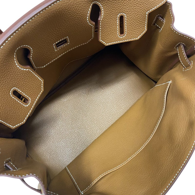 エルメス HERMES バーキン30 C刻 ゴールド ゴールド金具 トゴ レディース ハンドバッグ