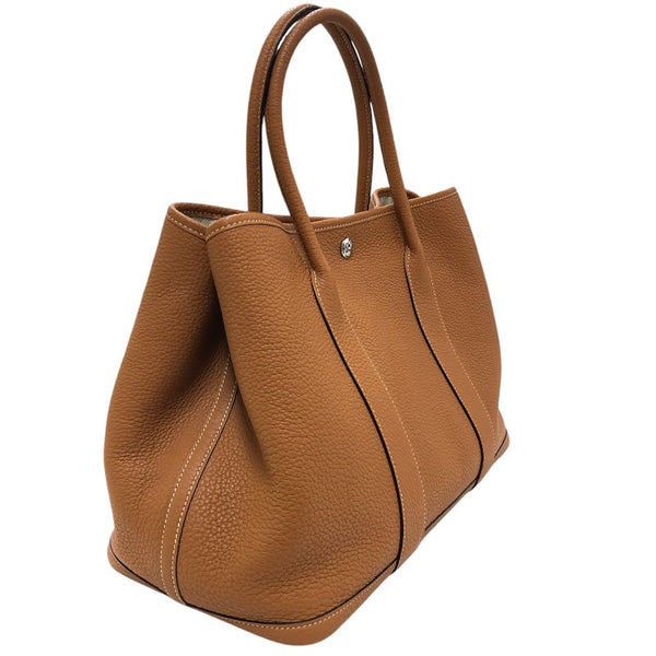 エルメス HERMES ガーデンパーティPM A刻 トフィ シルバー金具 ネゴンダ レディース トートバッグ