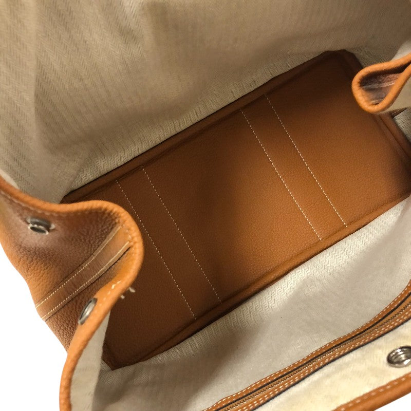 エルメス HERMES ガーデンパーティPM A刻 トフィ シルバー金具