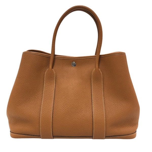 エルメス HERMES ガーデンパーティPM A刻 トフィ シルバー金具 ネゴンダ レディース トートバッグ