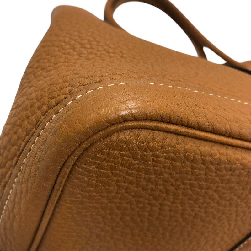 エルメス HERMES ガーデンパーティPM A刻 トフィ シルバー金具 ネゴンダ レディース トートバッグ