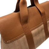 エルメス HERMES ヴァルパライソMM トワル・レザー メンズ ハンドバッグ