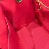 ルイ・ヴィトン LOUIS VUITTON オンザゴーPM M46373 ブラウン モノグラム・リバースキャンバス レディース ハンドバッグ