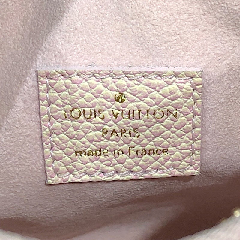 ルイ・ヴィトン LOUIS VUITTON ナノ・スピーディー　サマー・スターダスト M81508 ピンク　 モノグラム・アンプラント レディース ショルダーバッグ