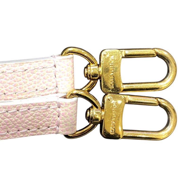 ルイ・ヴィトン LOUIS VUITTON ナノ・スピーディー　サマー・スターダスト M81508 ピンク　 モノグラム・アンプラント レディース ショルダーバッグ