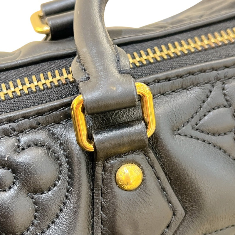 ルイ・ヴィトン LOUIS VUITTON パピヨンBB バブルグラム M59800 ブラック ゴールド金具 モノグラム・アンプラント レディース ショルダーバッグ