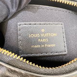 ルイ・ヴィトン LOUIS VUITTON パピヨンBB バブルグラム M59800 ブラック ゴールド金具 モノグラム・アンプラント レディース ショルダーバッグ