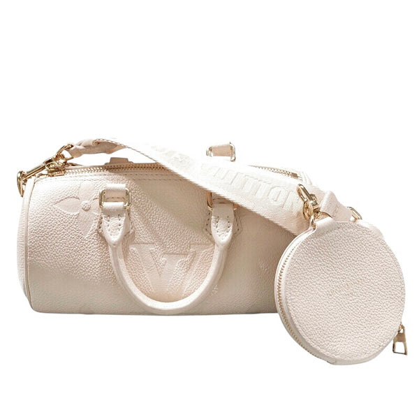ルイ・ヴィトン LOUIS VUITTON パピヨンBB M45994 ブラウン　ゴールド金具 モノグラム・アンプラント レディース ショルダーバッグ