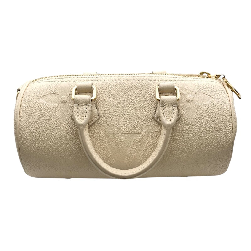 ルイ・ヴィトン LOUIS VUITTON パピヨンBB M45994 ブラウン　ゴールド金具 モノグラム・アンプラント レディース ショルダーバッグ