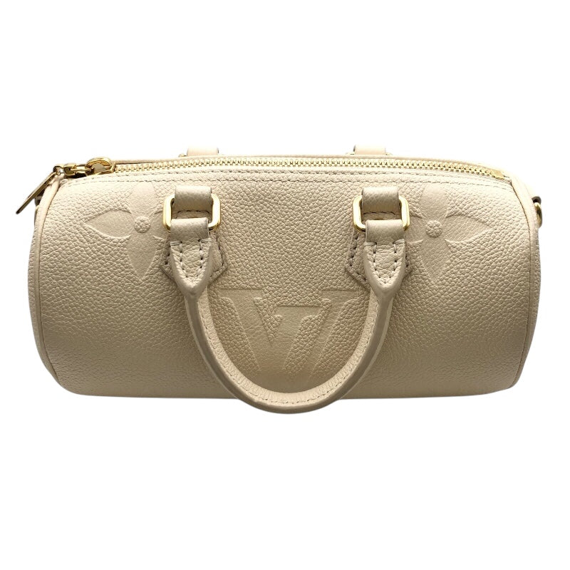 ルイ・ヴィトン LOUIS VUITTON パピヨンBB M45994 ブラウン　ゴールド金具 モノグラム・アンプラント レディース ショルダーバッグ