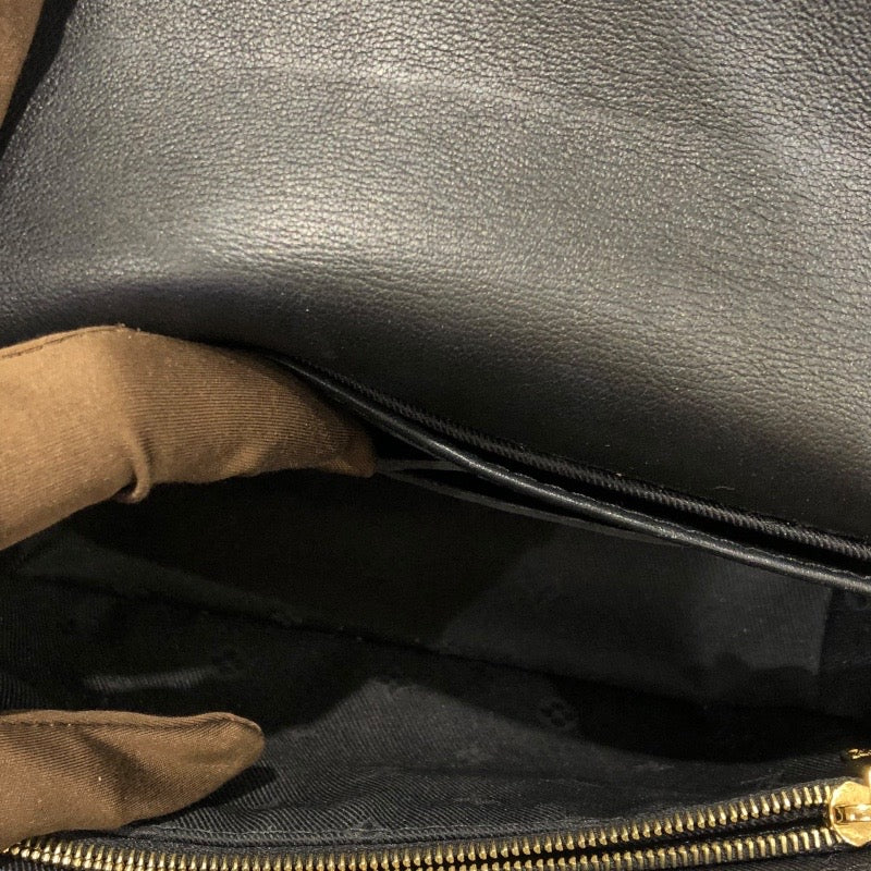 ルイ・ヴィトン LOUIS VUITTON ウォレットオンモノグラムストラップ　 M81398 ノワール　ゴールド金具 バブルグラム レディース ショルダーバッグ