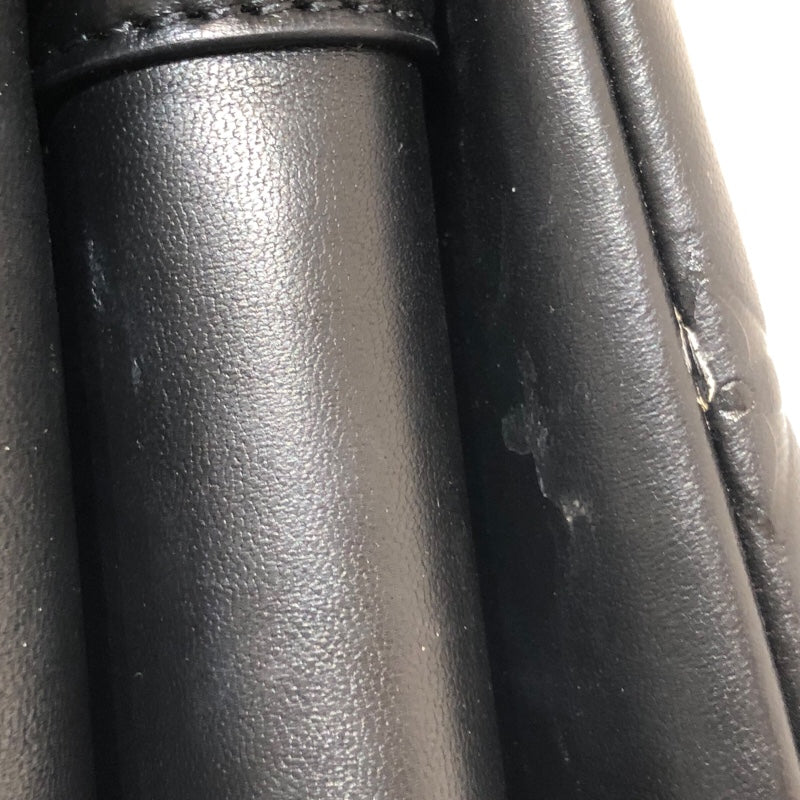 ルイ・ヴィトン LOUIS VUITTON クッサンPM M57790 ブラック　GD金具 ラムスキン レディース ショルダーバッグ