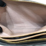 ルイ・ヴィトン LOUIS VUITTON クッサンPM M57790 ブラック　GD金具 ラムスキン レディース ショルダーバッグ