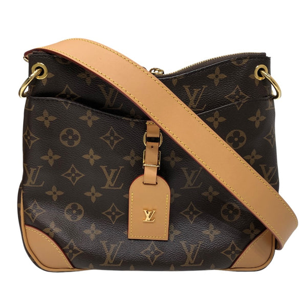 ルイ・ヴィトン LOUIS VUITTON オデオンNM PM M45354 ブラウン　ゴールド金具 モノグラム レディース ショルダーバッグ
