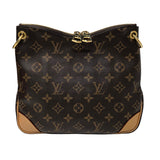 ルイ・ヴィトン LOUIS VUITTON オデオンNM PM M45354 ブラウン　ゴールド金具 モノグラム レディース ショルダーバッグ