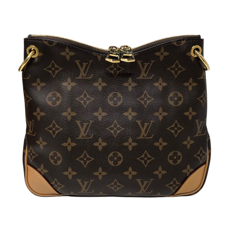 ルイ・ヴィトン LOUIS VUITTON オデオンNM PM M45354 ブラウン　ゴールド金具 モノグラム レディース ショルダーバッグ