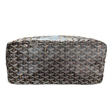 ゴヤール GOYARD サンルイPM ブラック×ブラウン ゴヤールディンキャンバス ユニセックス ハンドバッグ