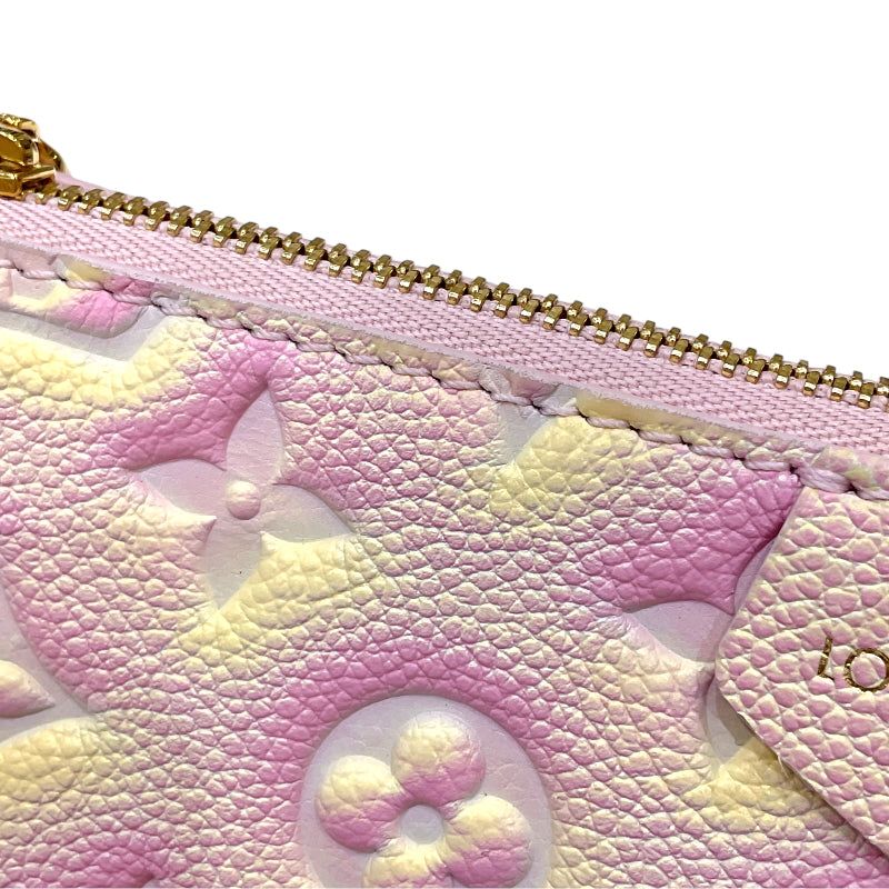 ルイ・ヴィトン LOUIS VUITTON ミュルティ・ポシェット・アクセソワール M46093 サマースターダスト モノグラム・アンプラントレザー レディース ショルダーバッグ